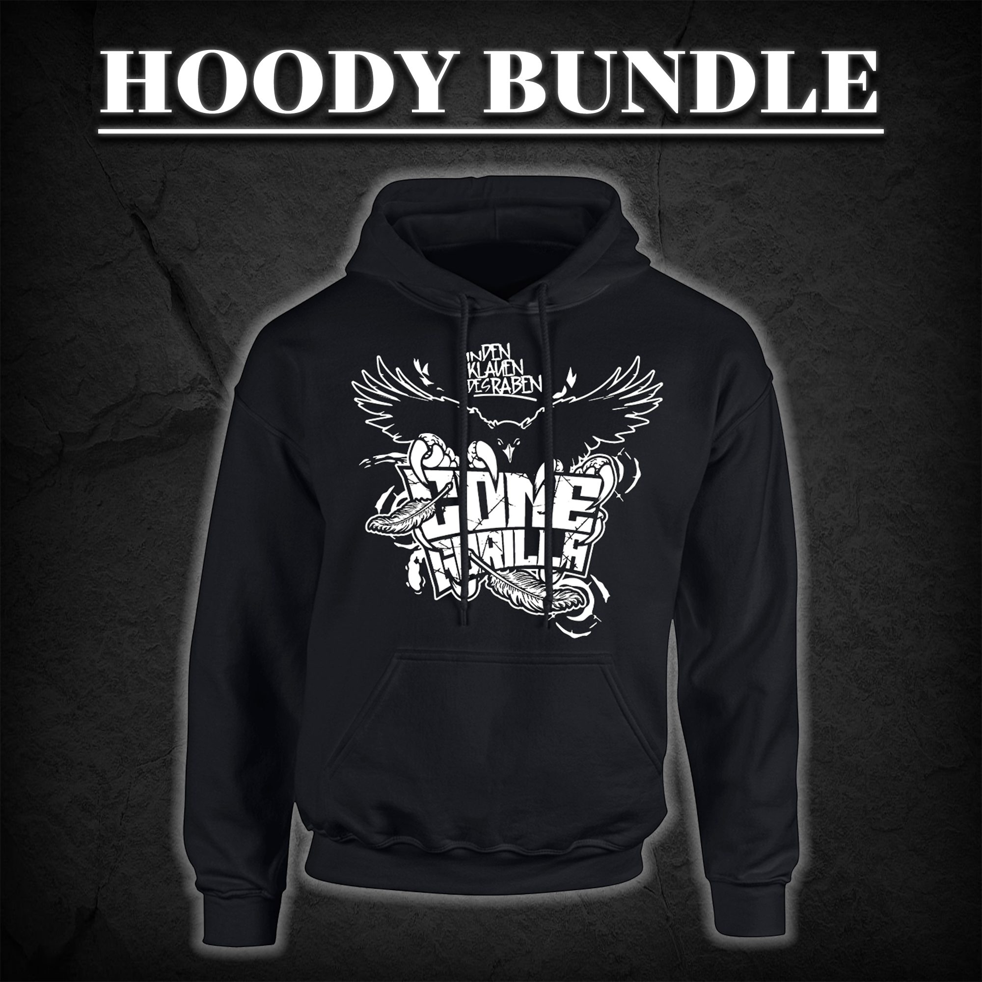 Bild von Cone Gorilla - 'In den Klauen des Raben' EP | Hoody Bundle